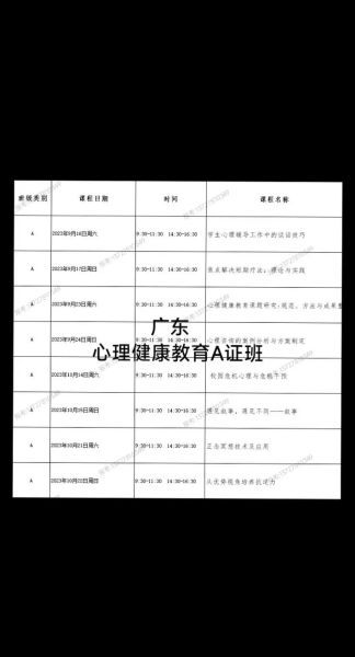 2024年广东省心理健康教育c证怎么考