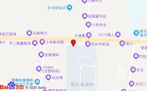 健康煮麻辣燙(尉氏店)位置示意圖