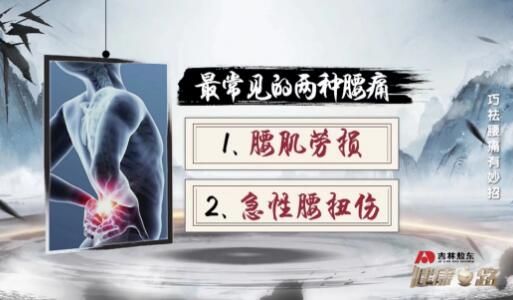 最常见的腰疼