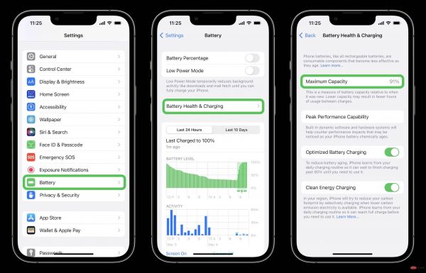 如何查看 iPhone 電池健康狀況以及何時需要更換電池？