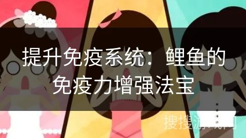 提升免疫系統(tǒng)：鯉魚的免疫力增強法寶