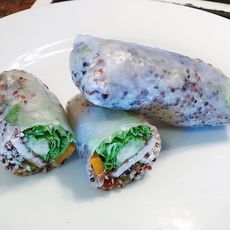 健康藜麦米纸卷