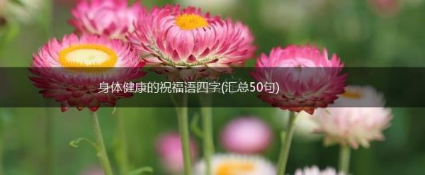 身體健康的祝福語(yǔ)四字(匯總50句),第1張