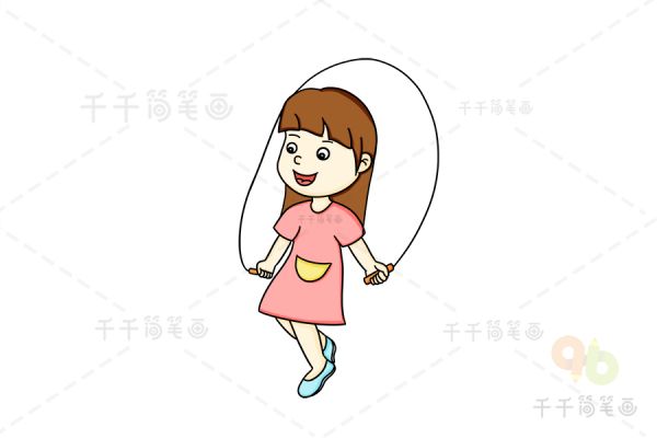 健康生活方式 適量運(yùn)動(dòng)_健康生活簡(jiǎn)筆畫