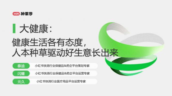 大健康：健康生活各有態(tài)度人本種草驅(qū)動好生意長出來