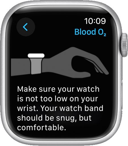 watchOS 10，Series 8，血氧，正确贴合以读取数值