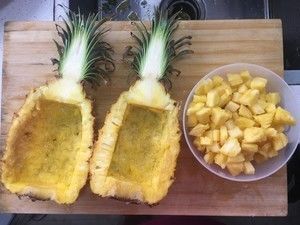 低脂健康凤梨炒饭的做法步骤 第2步
