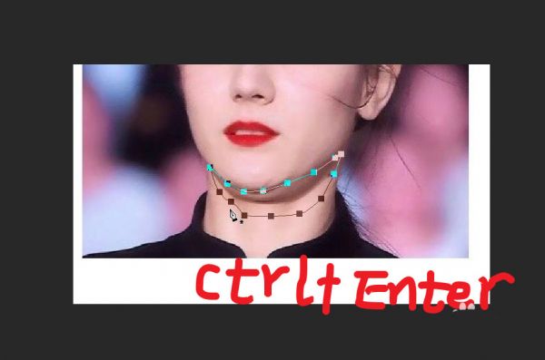 ps雙下巴怎么快速消除? ps照片精修去雙下巴的技巧