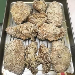 肯德基无油炸鸡翅鸡腿盐酥鸡—健康无压力的做法 步骤5