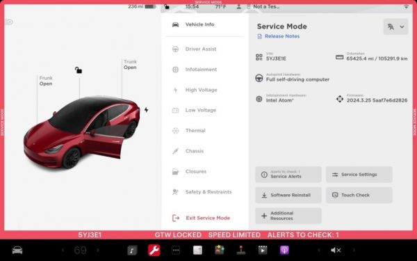 先码后看！特斯拉维护模式详解！（2024版）