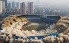 沈陽標(biāo)桿爛尾樓夷為平地！
