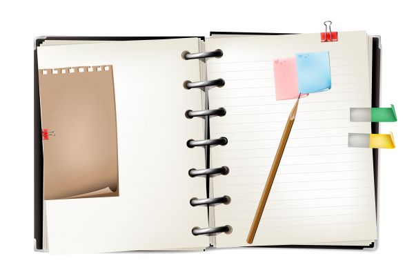 摄图网_401243712_笔记本便签与铅笔(非企业商用).png