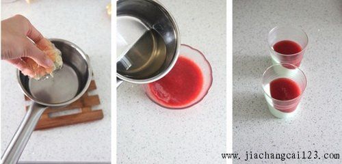 草莓薄荷乳酪慕斯步驟7-9