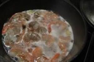 鲜甜Q弹的盐水虾-无油烟的健康菜的做法步骤 第3步