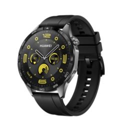 华为 HUAWEI WATCH GT4智能手表呼吸健康研究心律失常提示华为gt4智能手表曜石黑支持龙年表盘