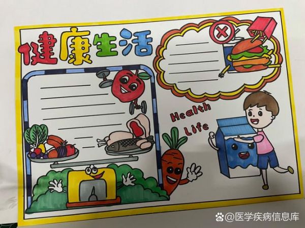 健康行为与生活方式手抄报 健康行为与生活方式手抄报视频