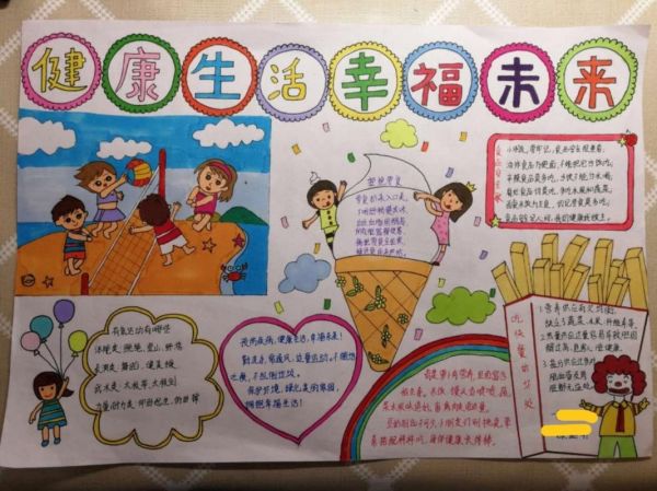健康行为与生活方式手抄报 健康行为与生活方式手抄报视频