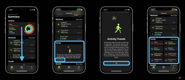 如何使用 Apple Watch 查看步數(shù)，包括距離和健身記錄