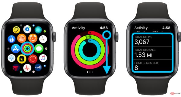 如何使用 Apple Watch 查看步數(shù)，包括距離和健身記錄
