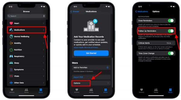 如何在 iOS 17 中設(shè)置后續(xù)用藥提醒