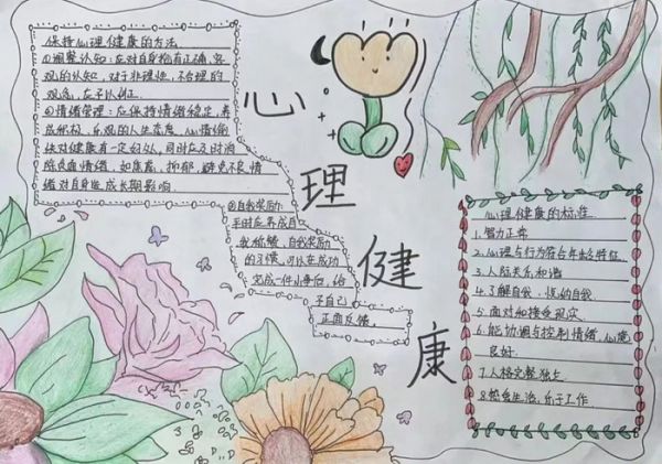 心靈感悟人生手抄報(bào)圖片大全