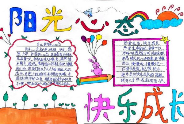 陽(yáng)光心理快樂(lè)成長(zhǎng)手抄報(bào)一等獎(jiǎng)