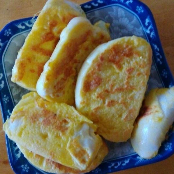 超級簡單版～煎饅頭片的做法
