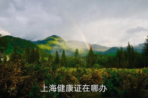 上海健康证在哪办