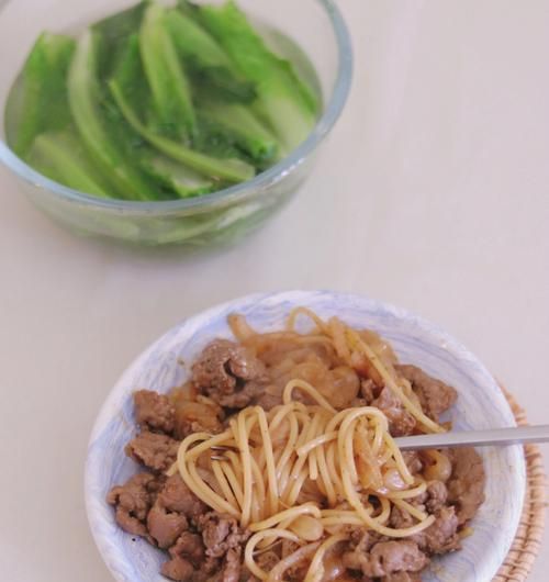 美味健康的雜蔬牛肉意面（以新鮮蔬菜搭配精選牛肉，讓你吃出健康與美味）