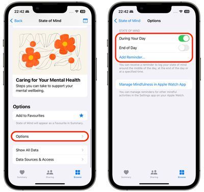 如何使用蘋果健康來追蹤您的情緒 - iOS 17