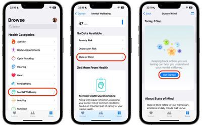 如何使用蘋果健康來追蹤您的情緒 - iOS 17