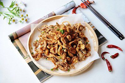 香酥炸蘑菇#在“家”打造ins風(fēng)美食#