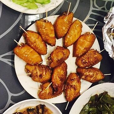 烤鸡翅健康无油的做法