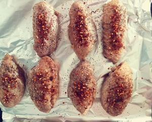 烤鸡翅健康无油的做法 步骤2