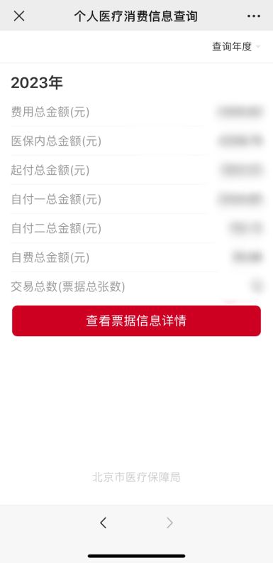 如何查詢個人醫(yī)療消費資訊？