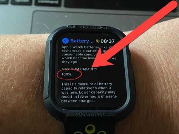 如何知道您的 Apple Watch 電池健康狀況？