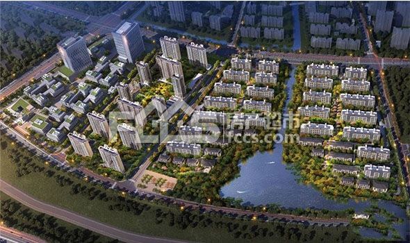 绿地健康城楼盘总平图1