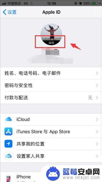 手机苹果头像怎么设置方法 苹果手机ID头像更改步骤详解