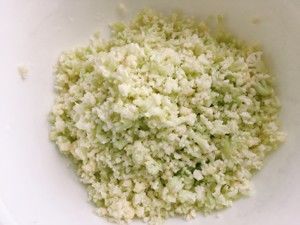{健康美食}照燒菜花米金槍魚(yú)拌飯的做法步驟 第1步