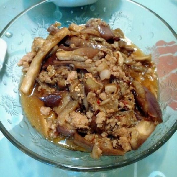 肉末茄子-少油健康版下飯菜