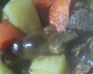 低脂餐土豆炖牛肉家常版的做法 步骤4