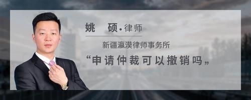 申請仲裁可以撤銷嗎