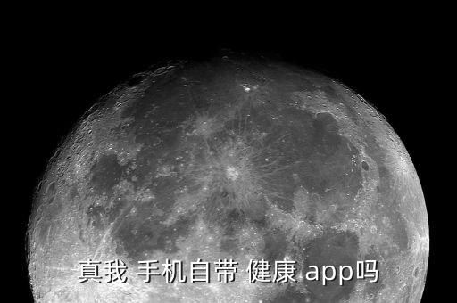 真我 手機自帶 健康 app嗎