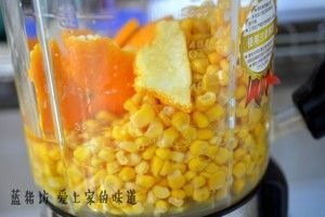 營(yíng)養(yǎng)美味又健康—橘香玉米汁的做法步驟 第1步