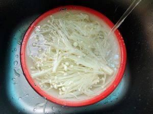 生菜拌金针菇的做法 生菜拌金针菇怎么做 第2张