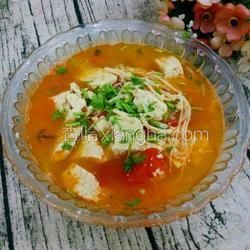 金針菇燉凍豆腐的做法[圖]