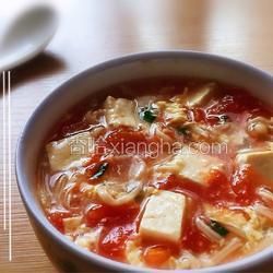 金針菇豆腐湯的做法[圖]