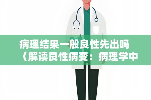 病理結(jié)果一般良性先出嗎 （解讀良性病變：病理學(xué)中的安全角色）