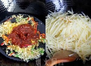 酸辣土豆絲的做法 步驟2