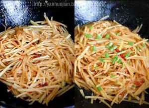 酸辣土豆絲的做法 步驟3